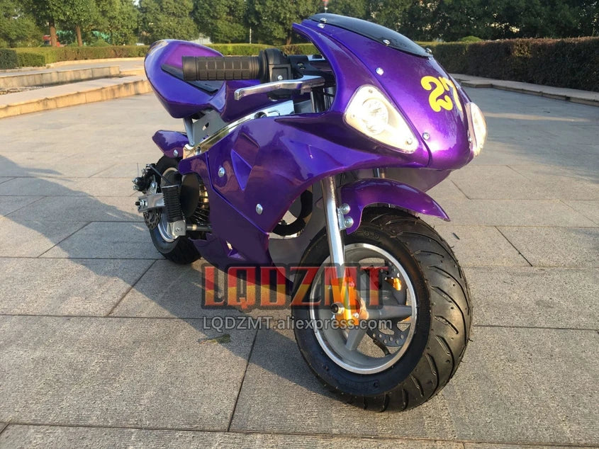 49CC 50CC 4-Stroke Gasoline MINI Motorcycle Street Sports Racing Small Dirt Bikes Adult Children Boy Girl Child Men Women MOTO