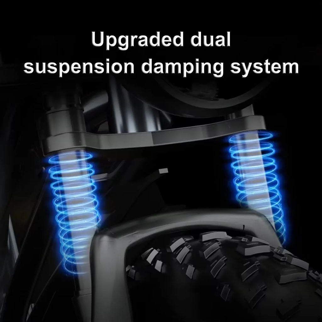 Deepower Electric Bike 2000W 48V 60AH 20Inch Fat Tire Mountain Ebike for Adults Disc Brake Off-Road Adventure Electric Bicycle