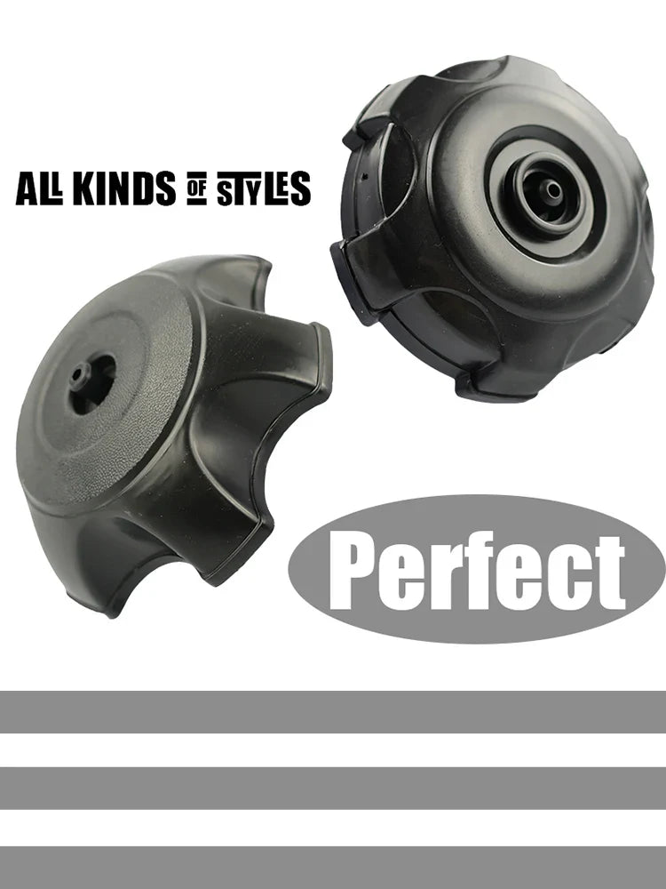 Universal Off Road Vehicle Fuel Gas Tank Cap Lid Replacement Plastic Covers for 49cc 70cc 90CC 110cc ATV Dirt Bike Accessories