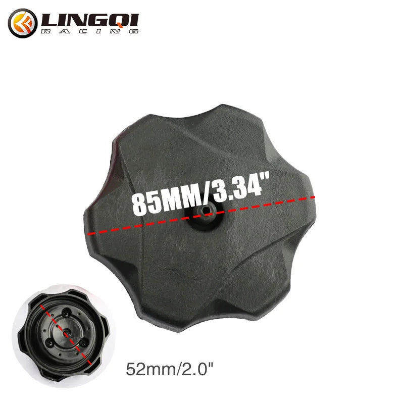 Universal Off Road Vehicle Fuel Gas Tank Cap Lid Replacement Plastic Covers for 49cc 70cc 90CC 110cc ATV Dirt Bike Accessories