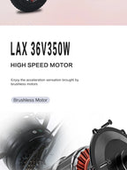 Mini motorcycle children riding electric bike 350W motor 36V 16Ah battery 16 inch tire E bike new urban sports electric bicycle