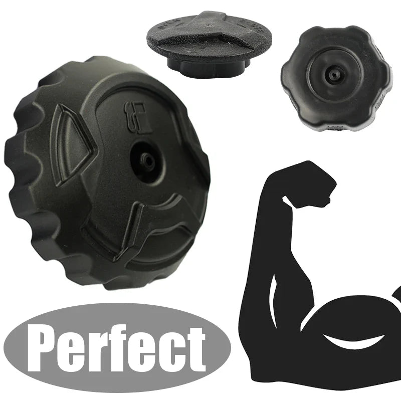 Universal Off Road Vehicle Fuel Gas Tank Cap Lid Replacement Plastic Covers for 49cc 70cc 90CC 110cc ATV Dirt Bike Accessories