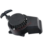 Lyr For  Moto Quad ATV Black Alloy Pull Start Recoil Starter with Screws  2 Stroke 47cc 49cc Pocket Coolster SX50 Mini Dirt Bike