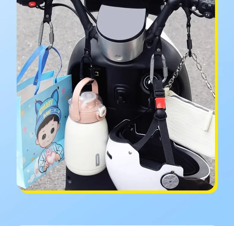 2Pcs/Set Electric Bike Hook,Front Universal Bicycle,Motorcycle Hook,Helmet Buckle,Special Electric Bike Storage