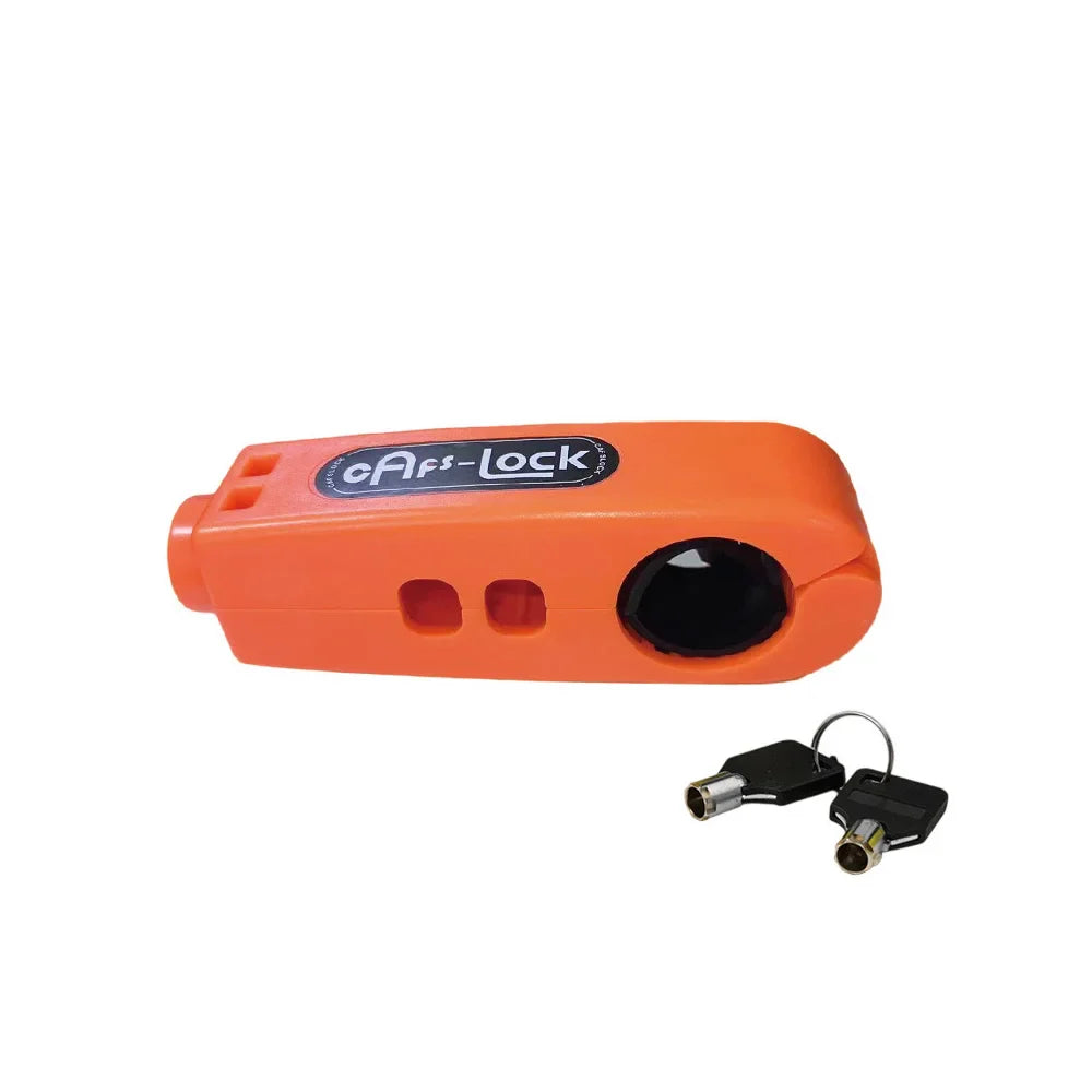 Mini Electric Vehicle Bike Bike Handlebars Lock Brake Lock Anti-Theft Grip Lock Combo bicycle security equipment adjustable