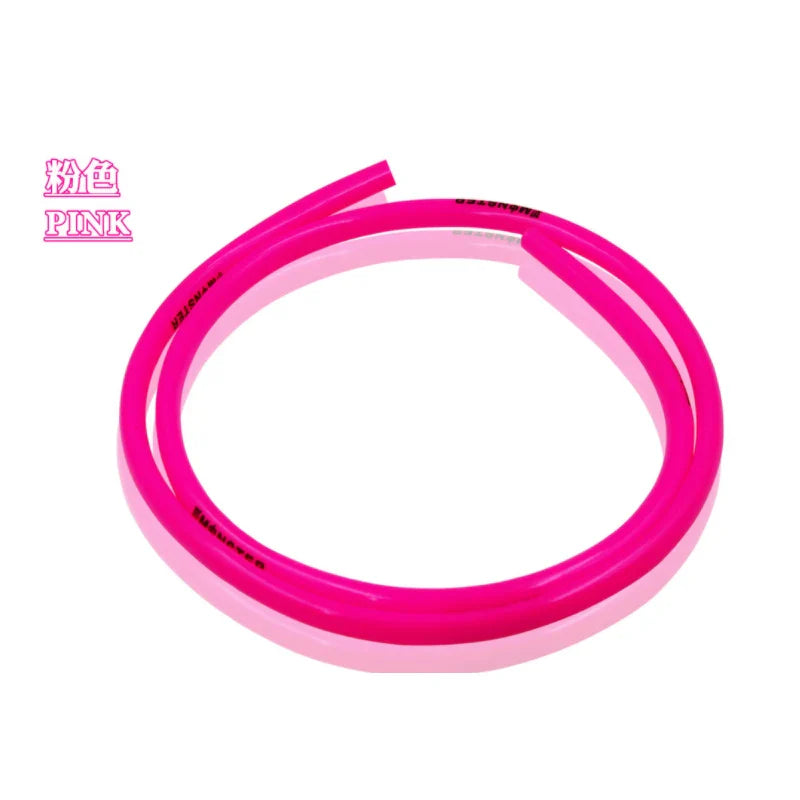 1M Motorcycle Hose 6mm Petrol Fuel Line Hose Gas Oil Pipe Tube For Mini Moto Dirt Bike Green Red Black Orange Pink Blue