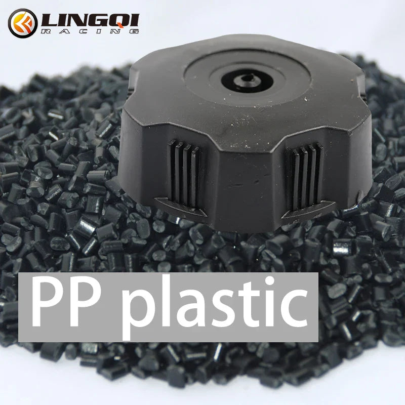 LINGQI RACING Motorcycle 60mm Petrol Caps Fuel Plug Gas Tank Cover Gasoline Cap For 49cc 70cc 90cc 110cc ATV Motocross Dirt Bike