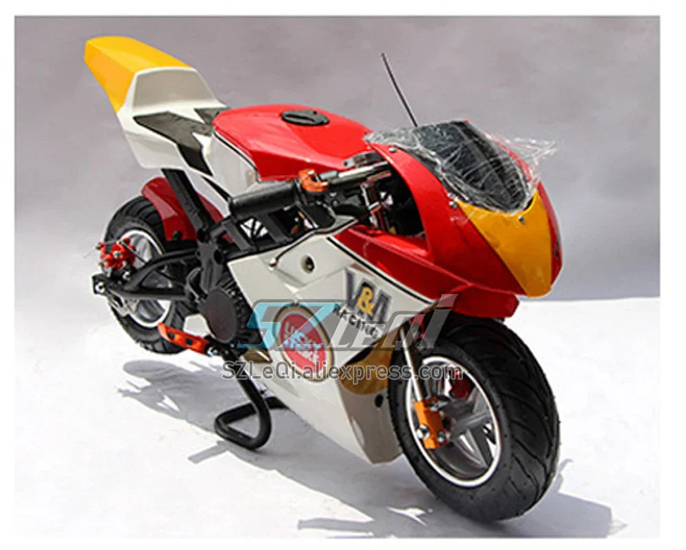 49CC 50CC 2-Stroke Gasoline MINI Motorcycle Street Sports Racing Small Dirt Bikes Adult Children Boy Girl Child Men Women MOTO