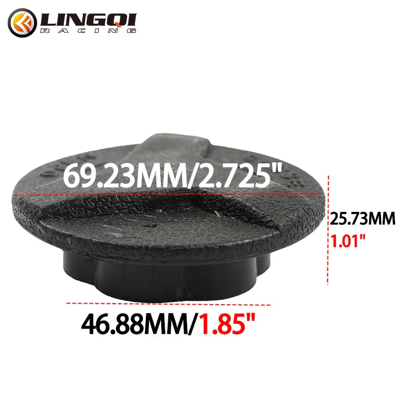 Universal Off Road Vehicle Fuel Gas Tank Cap Lid Replacement Plastic Covers for 49cc 70cc 90CC 110cc ATV Dirt Bike Accessories
