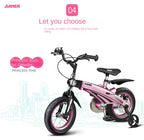PUOU Children's Bicycle With Magnesium Alloy Monoblock Wheels For Girls And Boys Baby's First Bike Hot New