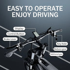 DEEPOWER S7Pro Electric Bike for Adults, 48V, 60Ah,Dual Battery, 20''x4.0 Fat Tires,Snow Mountain E-Bike, 2000W Electric Bicycle