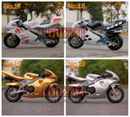 49CC 50CC 4-Stroke Gasoline MINI Motorcycle Street Sports Racing Small Dirt Bikes Adult Children Boy Girl Child Men Women MOTO