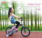 PUOU Children's Bicycle With Magnesium Alloy Monoblock Wheels For Girls And Boys Baby's First Bike Hot New