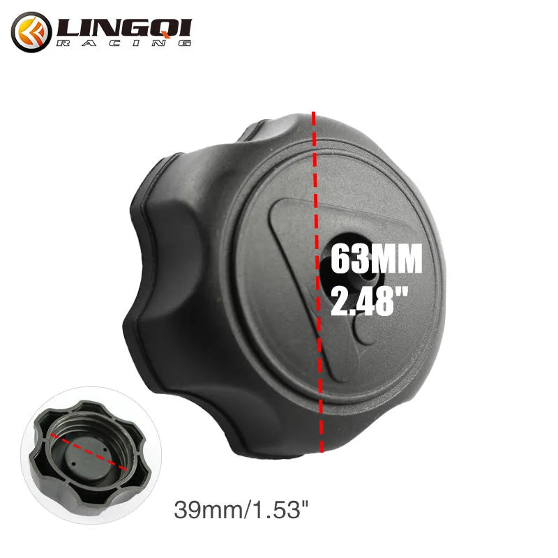 Universal Off Road Vehicle Fuel Gas Tank Cap Lid Replacement Plastic Covers for 49cc 70cc 90CC 110cc ATV Dirt Bike Accessories