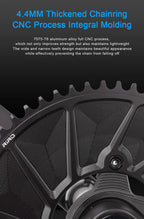 RIRO 110 BCD Chainring 9/10/11/12S Road Bike Chainring Aluminum Alloy Road Bicycle Chainwheel for SHIMANO R7000 R8000 R9100