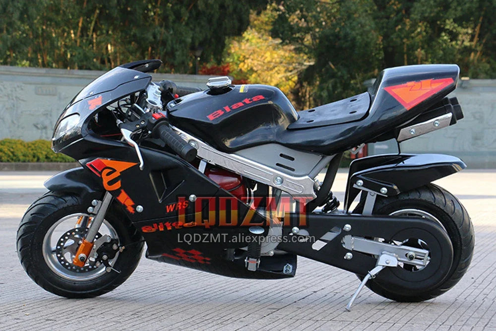 49CC 50CC 4-Stroke Gasoline MINI Motorcycle Street Sports Racing Small Dirt Bikes Adult Children Boy Girl Child Men Women MOTO