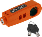 Mini Electric Vehicle Bike Bike Handlebars Lock Brake Lock Anti-Theft Grip Lock Combo bicycle security equipment adjustable