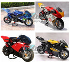 49CC 50CC 2Stroke Mini Motorcycle Small Buggy Gasoline Scooter ATV off-road Superbike Adult Vehicle Mountain Child Gas Moto Bike