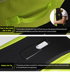 NOOYAH Bike Bag Bicycle Travel Bag Transport Case with Wheel Bag Rear Derailleur Pad Frame Fork Protective Tool Bike Accessories