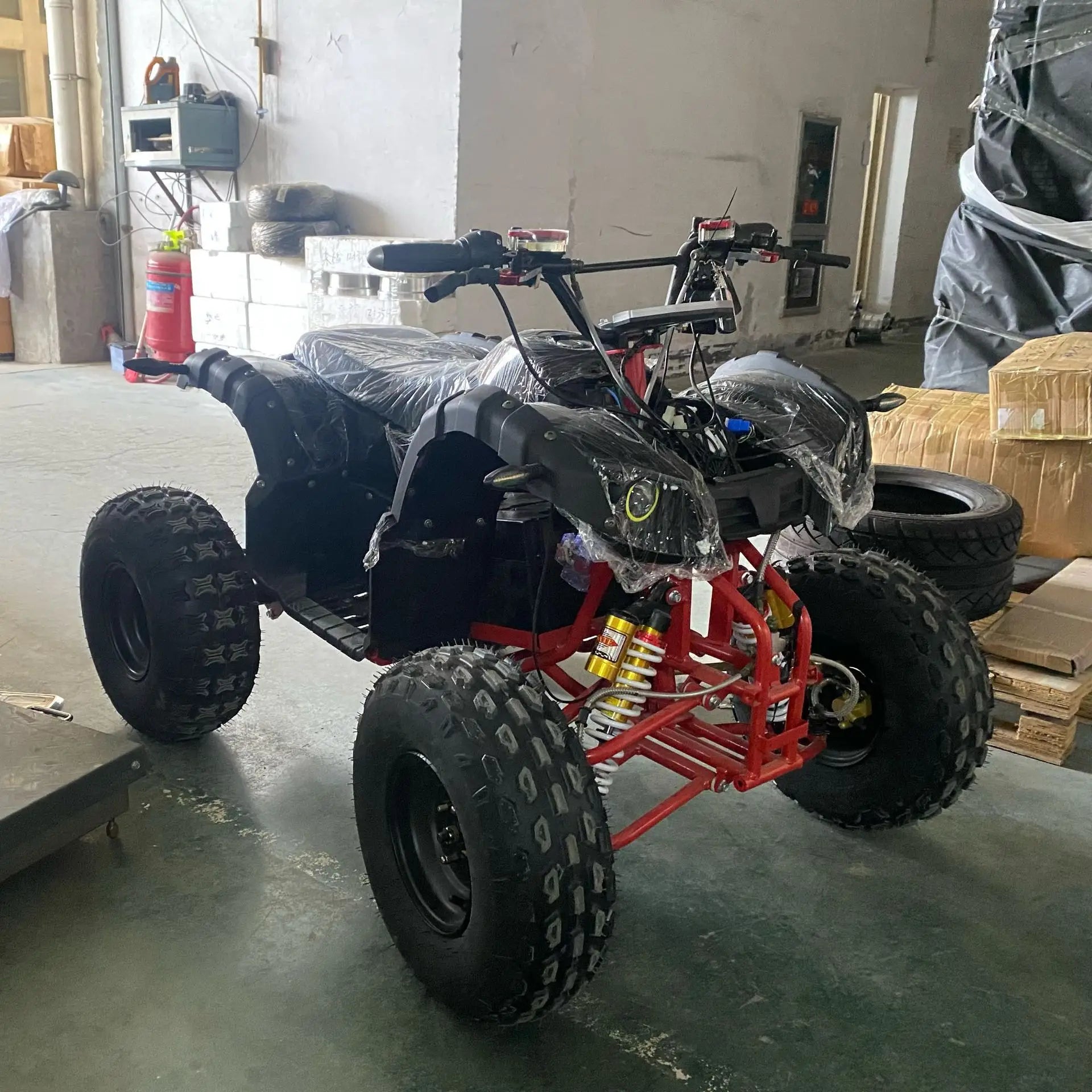 60V 2000W Electric ATV Electric Start Quad Bike Shaft Drive with Disc Brake for Adult EEC COC