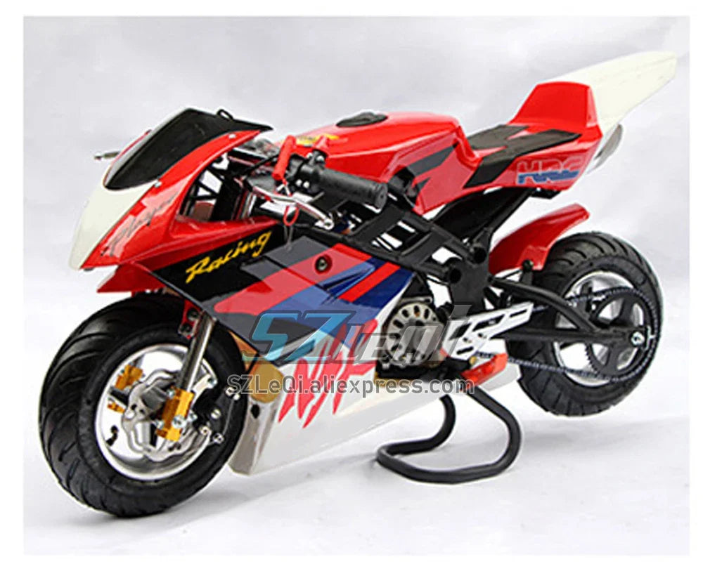 49CC 50CC 2-Stroke Gasoline MINI Motorcycle Street Sports Racing Small Dirt Bikes Adult Children Boy Girl Child Men Women MOTO