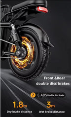 China Factory Mini Size Folding Electric Bicycle 48V 14 Inch Electric City Bike Foldable Electric Bike