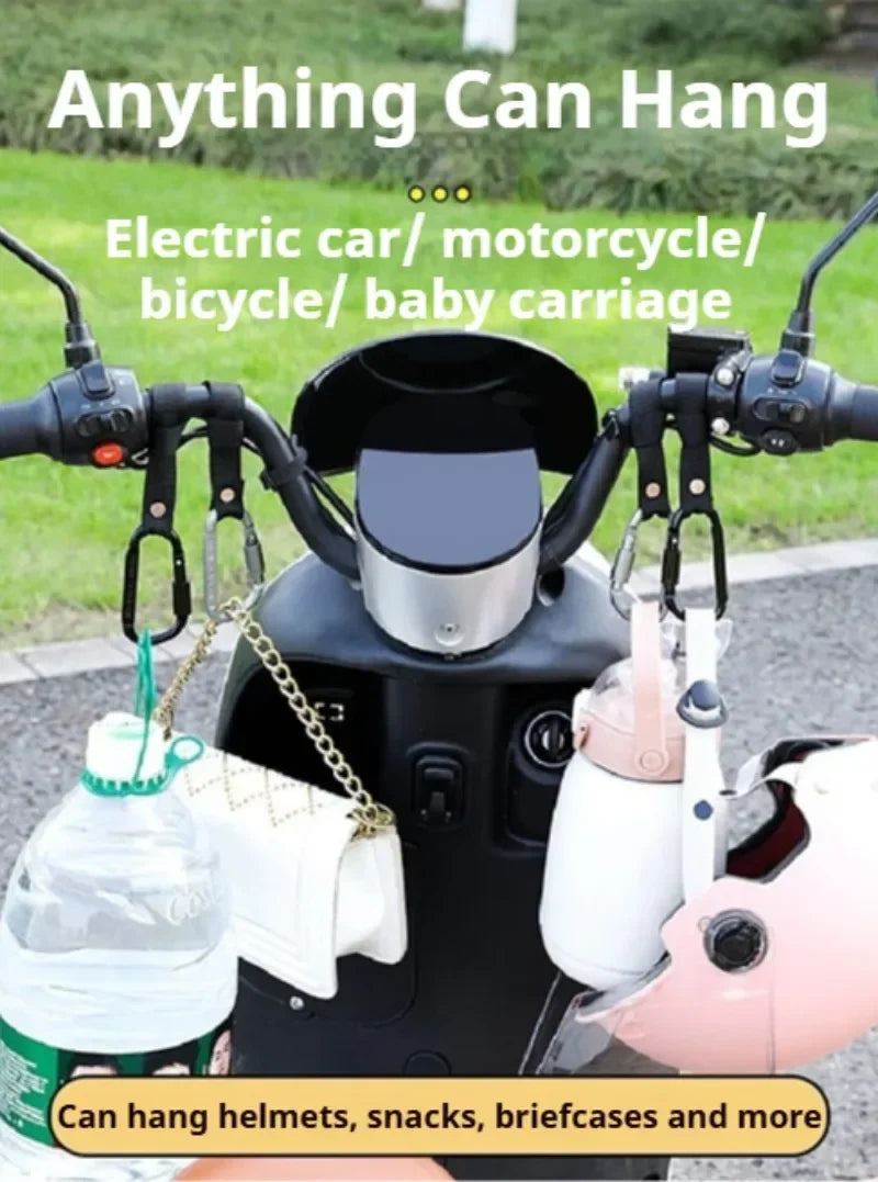 2Pcs/Set Electric Bike Hook,Front Universal Bicycle,Motorcycle Hook,Helmet Buckle,Special Electric Bike Storage