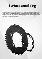 Riro Carbon 110Bcd Chainring Carbon Road Bike Chainring 50-34T 52-36T 53-39T 54-40T for R7100 R8100 R9200 110 Bcd Crown Aluminum