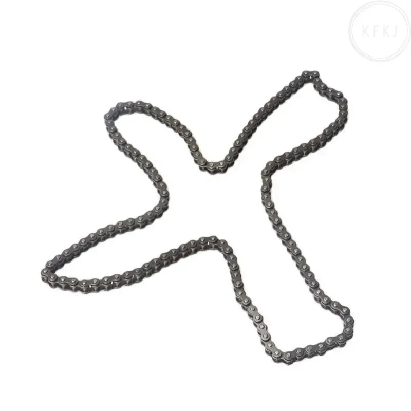 2 Stroke Engine ATV Quad Go Kart Dirt Pocket Mini Motor Bike Motorcycle Section144 25H Chain with Spare Master Link 47cc 49cc